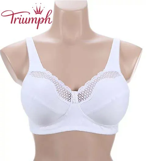 Triumph - Σουτιέν χωρίς σύρμα από βαμβάκι με μοναδικό σχήμα (4 τεμάχια)