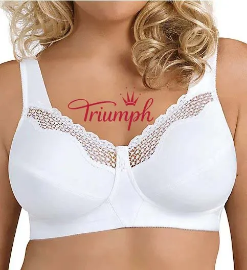 Triumph - Σουτιέν χωρίς σύρμα από βαμβάκι με μοναδικό σχήμα (4 τεμάχια)