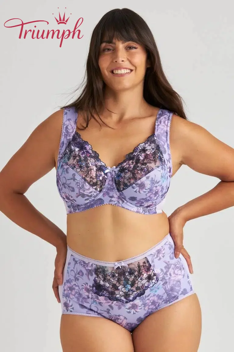 Triumph® 4 τεμάχια, 💖50% έκπτωση✨🔥Σουτιέν Violet Veil [65A-120H]
