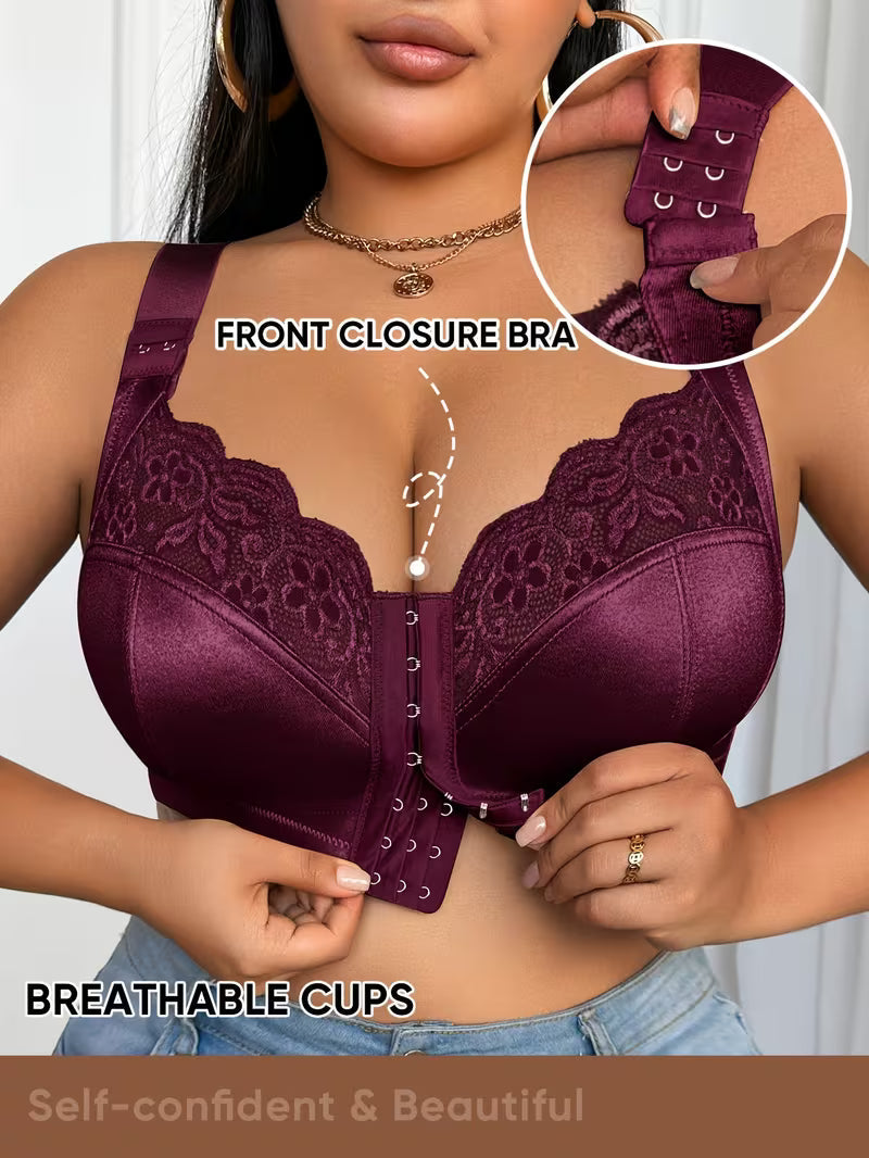 👙TRIAUMPH – [4 τεμ.]🔥50% γυναικείο σουτιέν πλήρους κάλυψης για γυναίκες plus size - Σουτιέν plus size με εκφραστικές αναλογίες