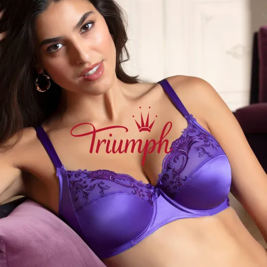 Triumph - (4 τμχ) Μεταξωτό σουτιέν για υπέροχη αίσθηση