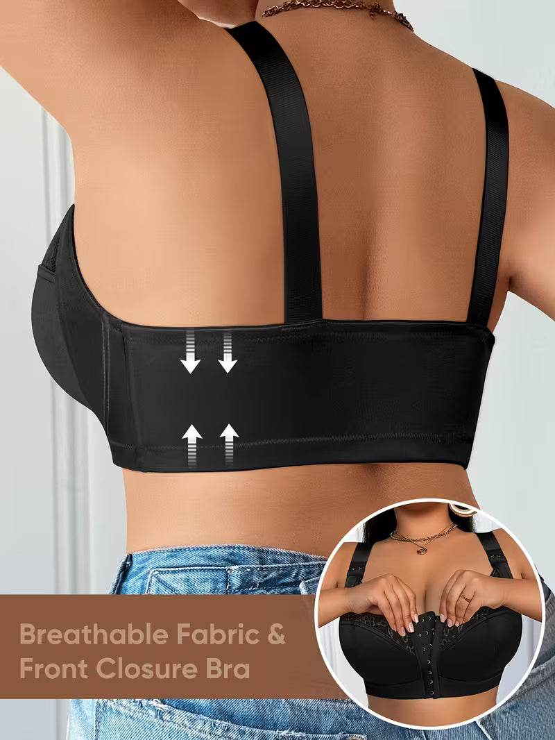 👙TRIAUMPH – [4 τεμ.]🔥50% γυναικείο σουτιέν πλήρους κάλυψης για γυναίκες plus size - Σουτιέν plus size με εκφραστικές αναλογίες