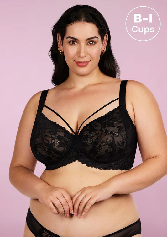 👙TRIAUMPH – [4 τεμ.] 🔥Σέξι γυναικείο σουτιέν Plus Size από 50% δαντέλα - Ένα σουτιέν plus size που αναδεικνύει την όμορφη σιλουέτα σας