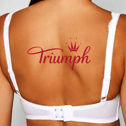 Triumph®👑💝Άνετο σουτιέν από δαντέλα με κέντημα λουλουδιών σε μεγάλα μεγέθη [75A-120F]