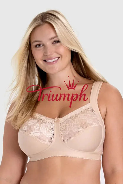 Triumph--4 sztuki (75B-115F) 💝 Biustonosz z koronką