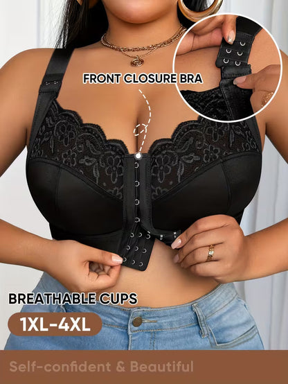 👙TRIAUMPH – [4 τεμ.]🔥50% γυναικείο σουτιέν πλήρους κάλυψης για γυναίκες plus size - Σουτιέν plus size με εκφραστικές αναλογίες