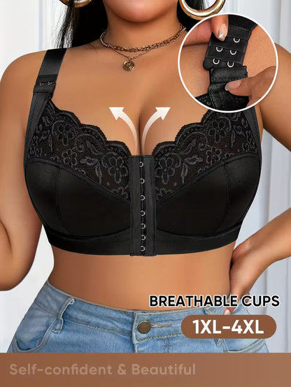 👙TRIAUMPH – [4 τεμ.]🔥50% γυναικείο σουτιέν πλήρους κάλυψης για γυναίκες plus size - Σουτιέν plus size με εκφραστικές αναλογίες