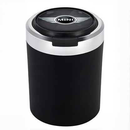 Σταχτοδοχείο αυτοκινήτου με LED από ανοξείδωτο ατσάλι Woyuosn χωρίς καπνό