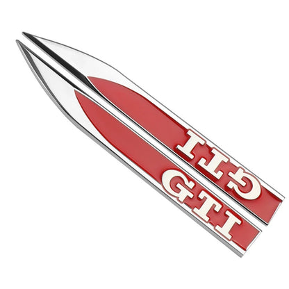 Αυτοκόλλητο με μεταλλικό σήμα για το αμάξωμα του αυτοκινήτου 【6 τεμάχια】