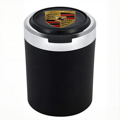 Σταχτοδοχείο αυτοκινήτου με LED από ανοξείδωτο ατσάλι Woyuosn χωρίς καπνό