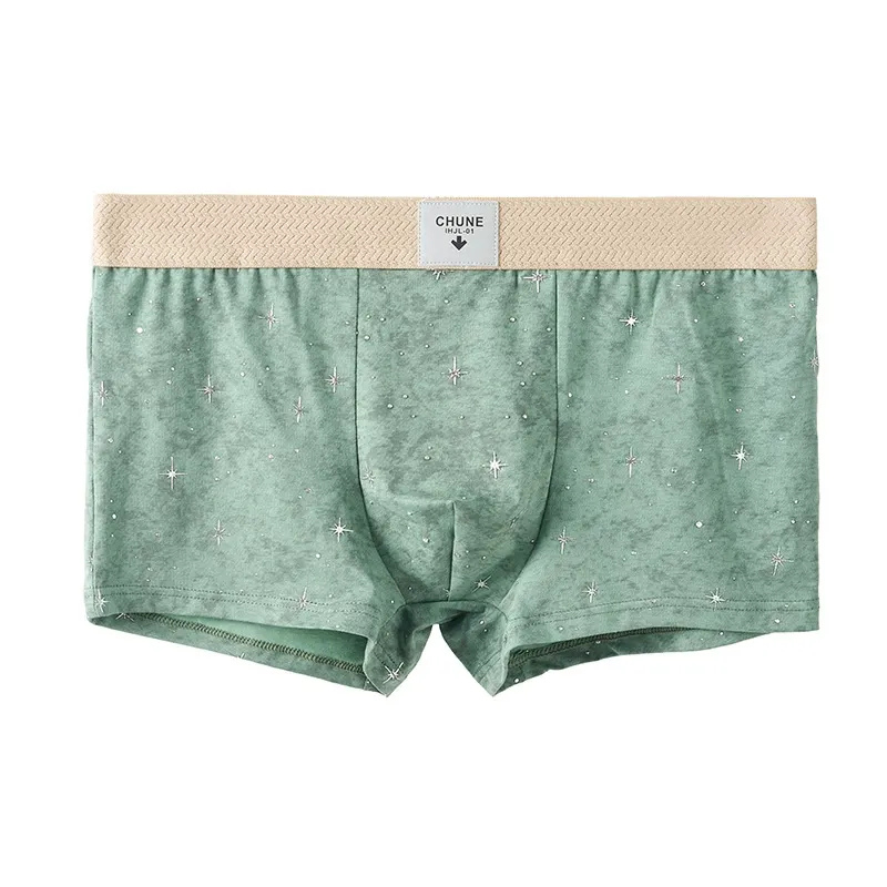 Sparkle Star Printed Slim Fit Underwear (Set of 03)