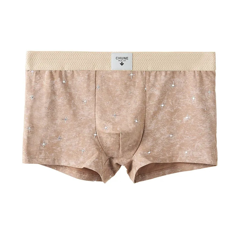 Sparkle Star Printed Slim Fit Underwear (Set of 03)