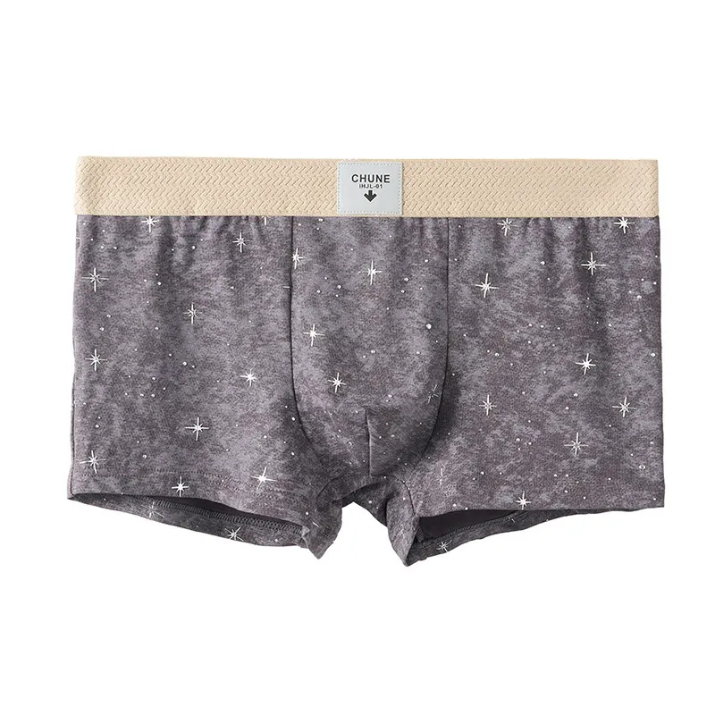 Sparkle Star Printed Slim Fit Underwear (Set of 03)
