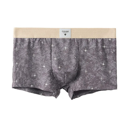 Sparkle Star Printed Slim Fit Underwear (Set of 03)