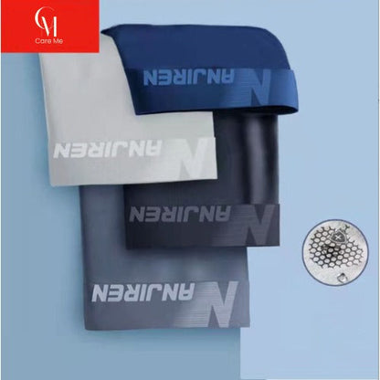 Men's Pure Ice Silk Antibacterial Ultrathin Underwear(set of 4)