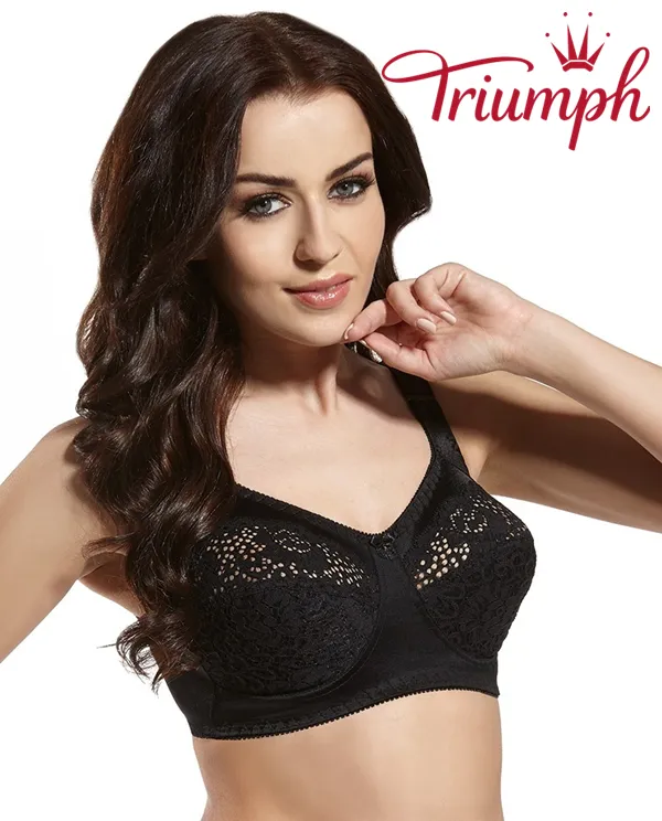 Triumph® – Πακέτο 4 τεμαχίων 💖50% έκπτωση ✨Νέο γυναικείο σουτιέν με κέντημα για μεγάλα μεγέθη 2025