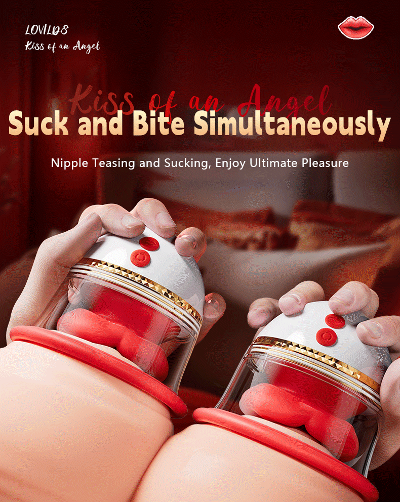 💥Νέο σε έκπτωση 2026 💞 LOVILDSTM Kiss of an Angel – Αυνανιστής στήθους με αναρρόφηση & διέγερση γλείψιμο για γυναίκες