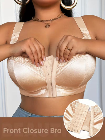 👙TRIAUMPH – [4 τεμ.]🔥50% γυναικείο σουτιέν πλήρους κάλυψης για γυναίκες plus size - Σουτιέν plus size με εκφραστικές αναλογίες