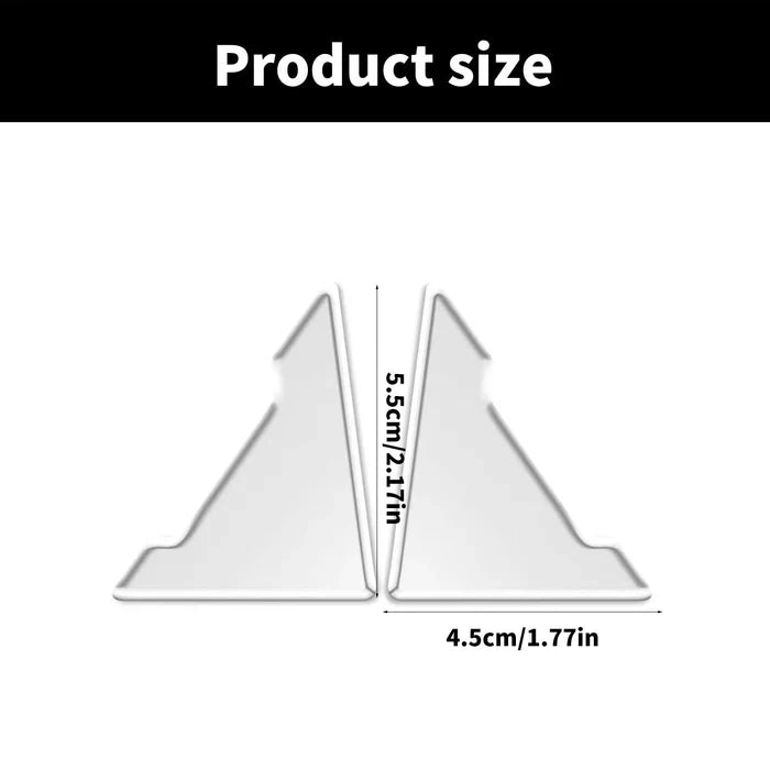 🔥Διαφανής ταινία προστασίας από σύγκρουση στην άκρη της πόρτας(4 στοιχεία)