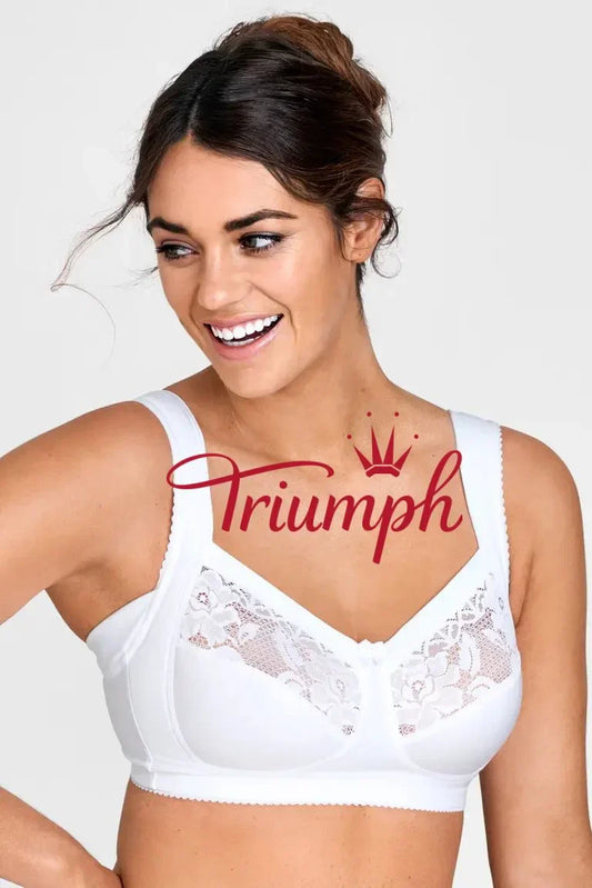 Triumph--4 sztuki (75B-115F) 💝 Biustonosz z koronką