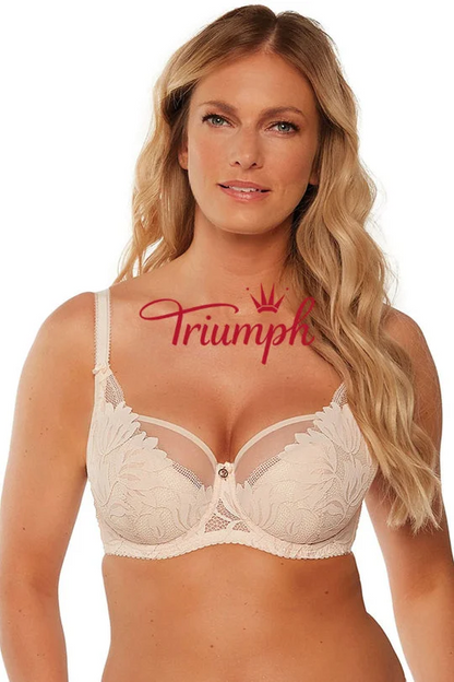 Triumph - [4 τεμ.] Σουτιέν με δαντέλα και πέταλα