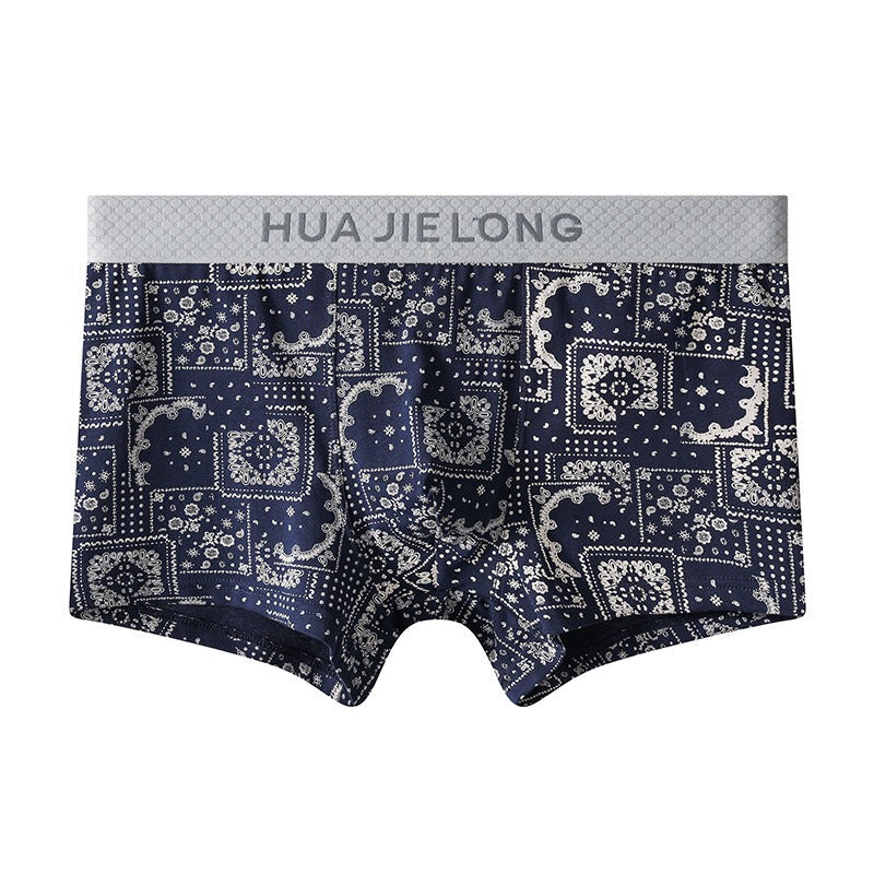 Cotton Printed Mid-Waist Underwear (set of 04)