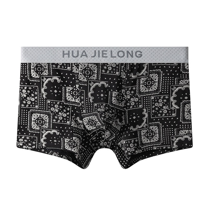 Cotton Printed Mid-Waist Underwear (set of 04)