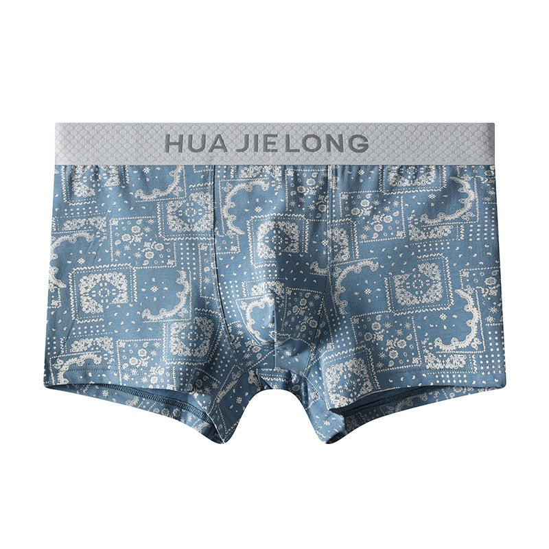 Cotton Printed Mid-Waist Underwear (set of 04)