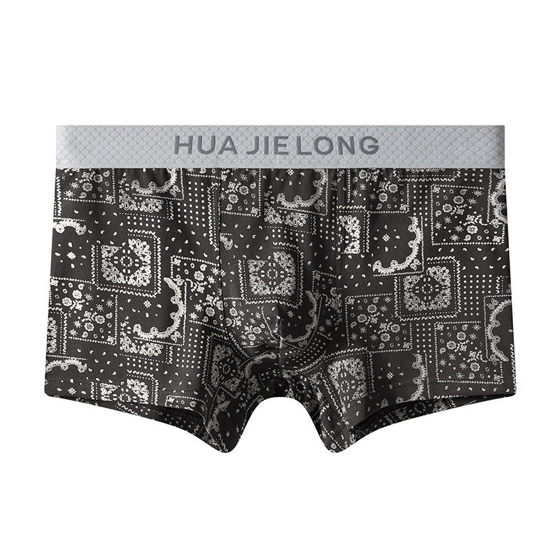 Cotton Printed Mid-Waist Underwear (set of 04)