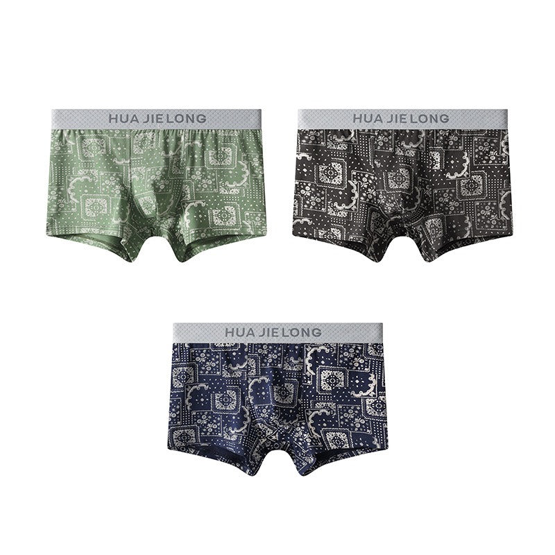 Cotton Printed Mid-Waist Underwear (set of 04)