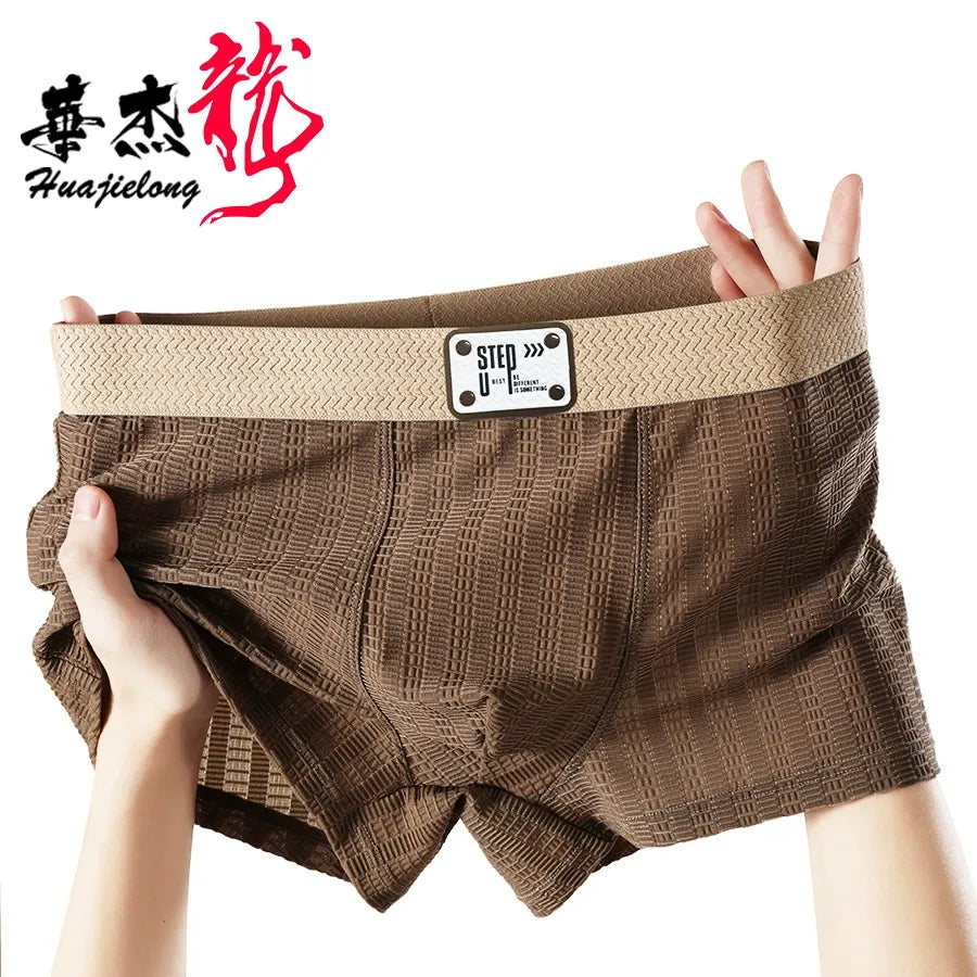 Men's Soft Stretch Breathable Men's Boxers (Set Of 3)