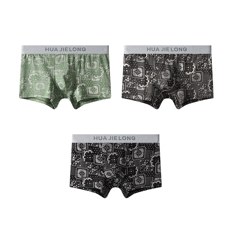 Cotton Printed Mid-Waist Underwear (set of 04)