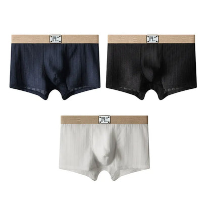 Men's Soft Stretch Breathable Men's Boxers (Set Of 3)
