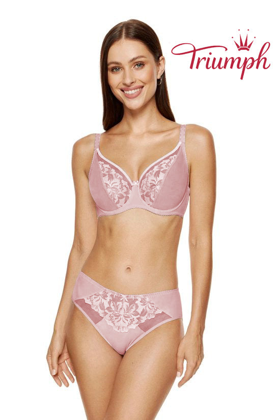 Triumph - Σετ 4 τεμαχίων 🔥Σουτιέν Triumph με δαντέλα και push-up 2025